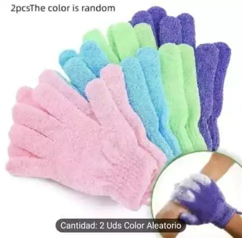 Guantes exfoliantes