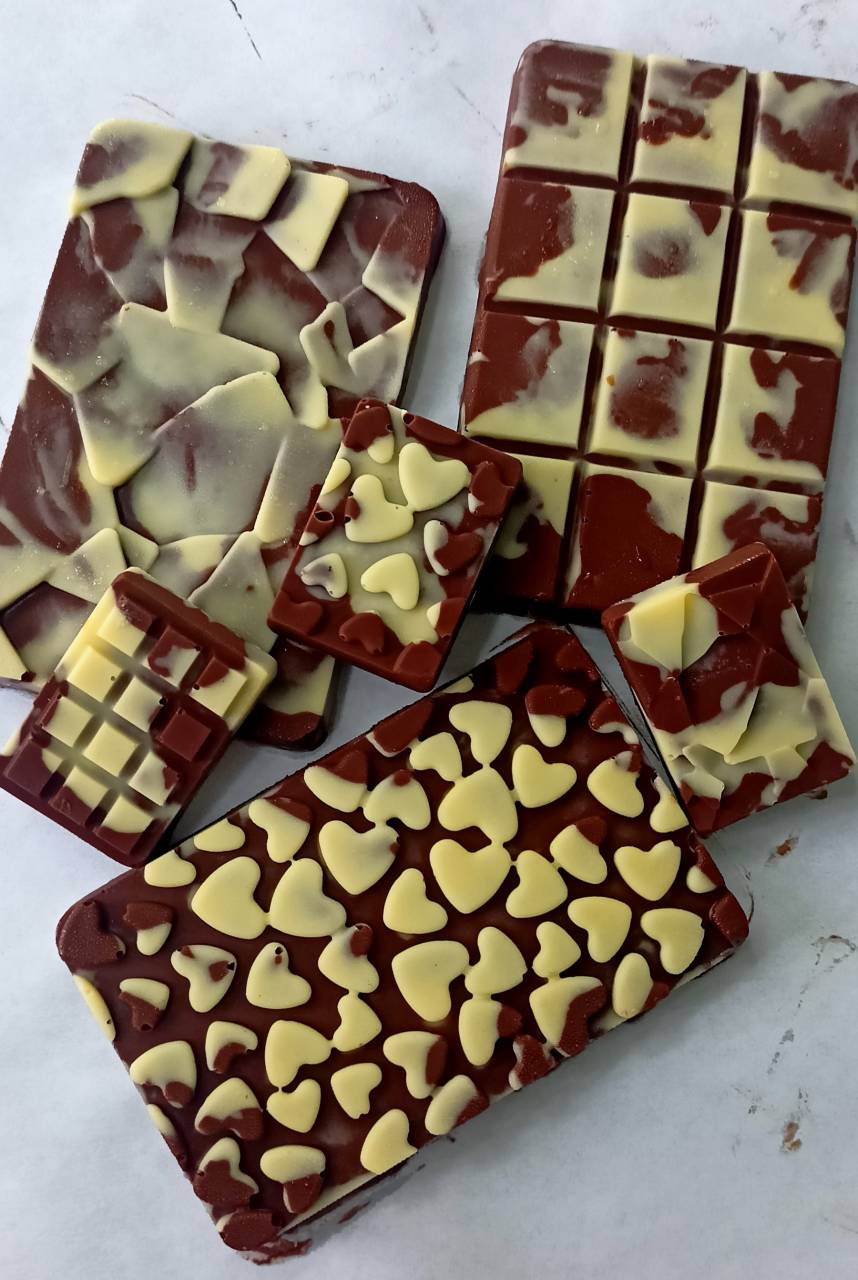 Barras de chocolate 