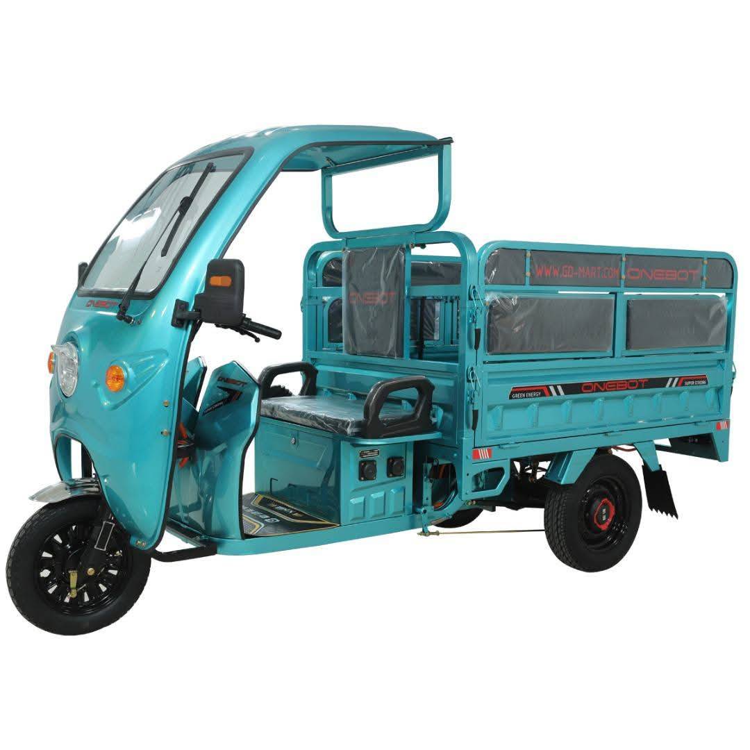 ONEBOT MS272A – Triciclo eléctrico con cabina y batería LiFePO4  