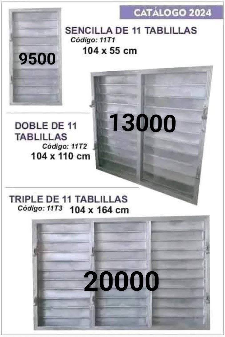 Ventanas de aluminio fundido 